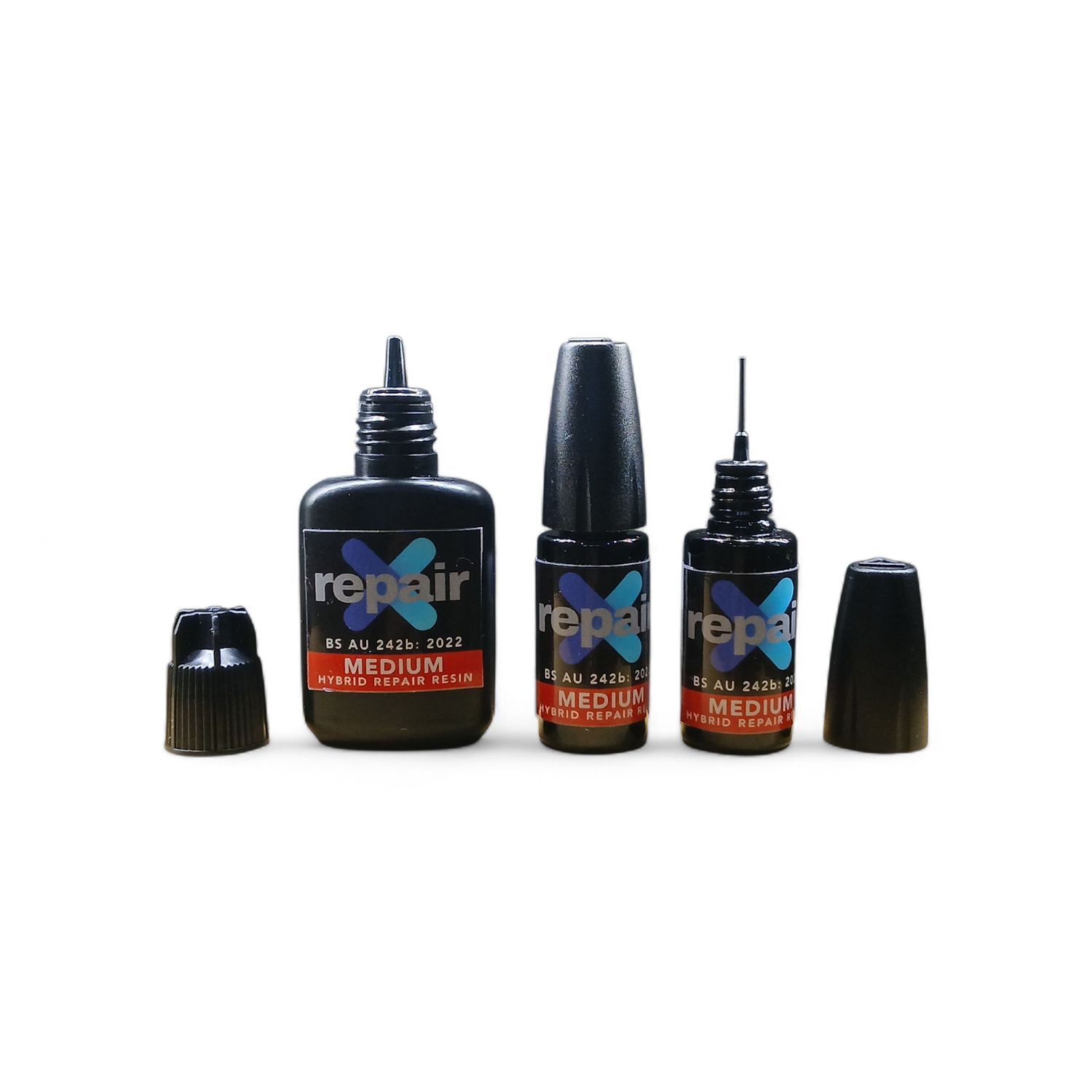 BS AU 242b:2022 REPAIRX-Hybrid Medium Viscosity Windscreen Repair Resin-NEW LOOK!
