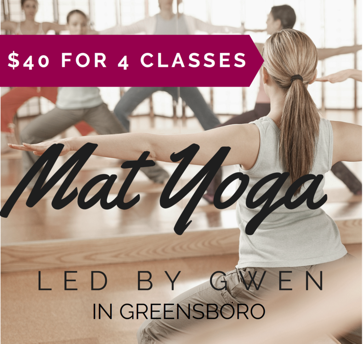 Mat Yoga- Greensboro