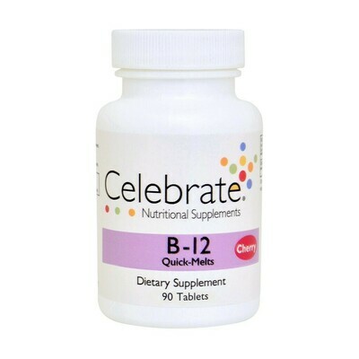 Celebrate Vitamin B-12 Quick Melts Cherry 90ct.