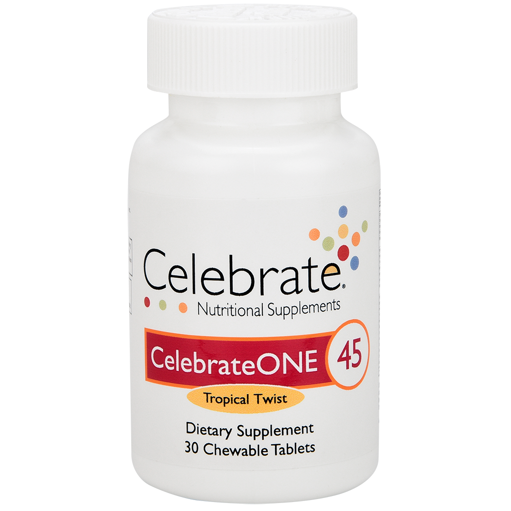 Celebrate ONE Chewable 45 (30 ct) Tropical Twist