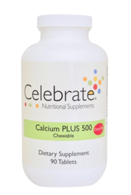Celebrate Cherry Tart Calcium PLUS 500 Chewable