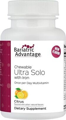 Bariatric Advantage Ultra Solo Chewable MVI w/iron