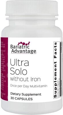 Bariatric Advantage Ultra Solo w/o Iron 30 ct