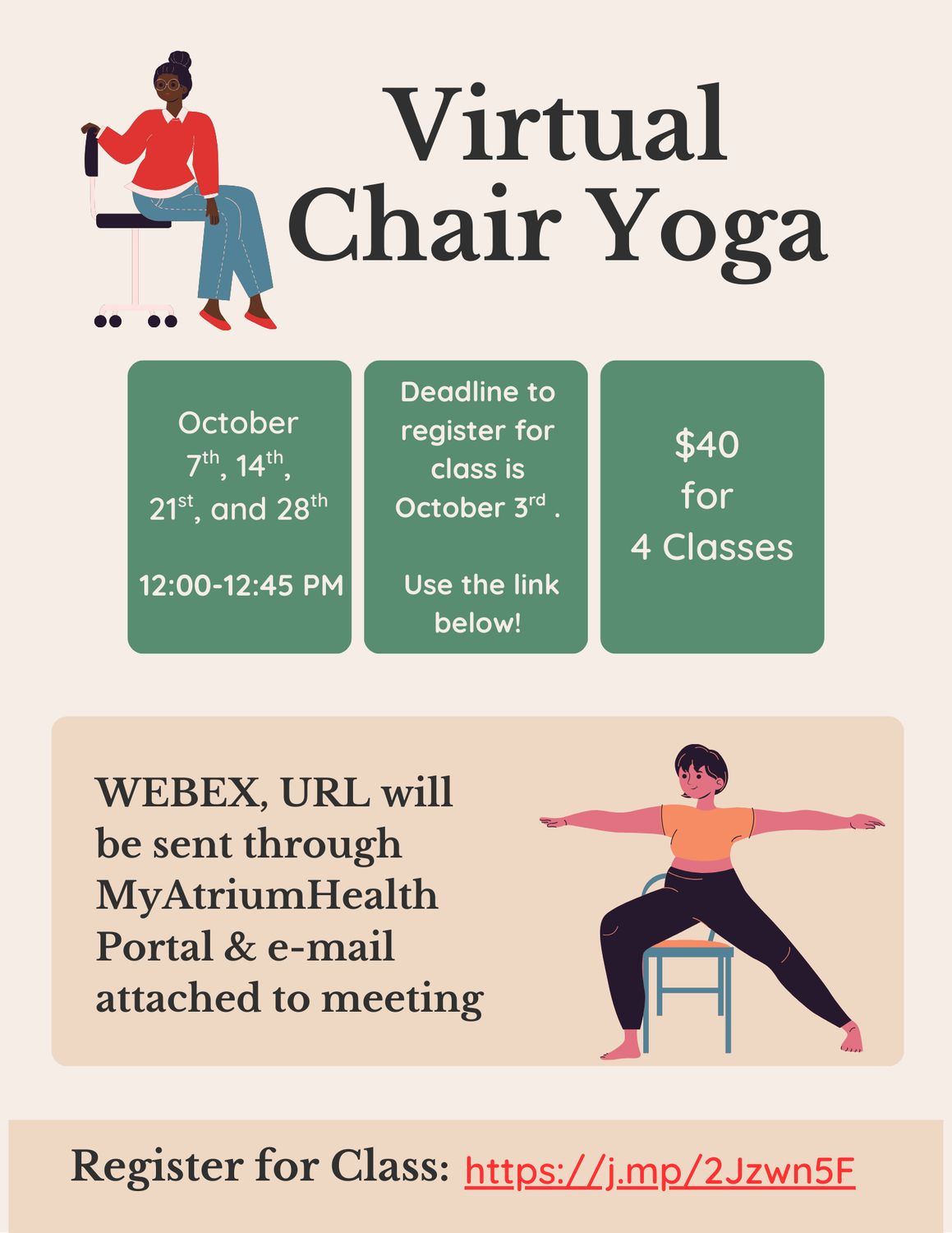 Virtual Chair Yoga Class