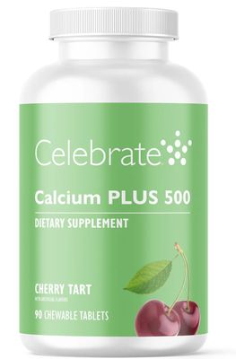 Celebrate Cherry Tart Calcium PLUS 500 Chewable
