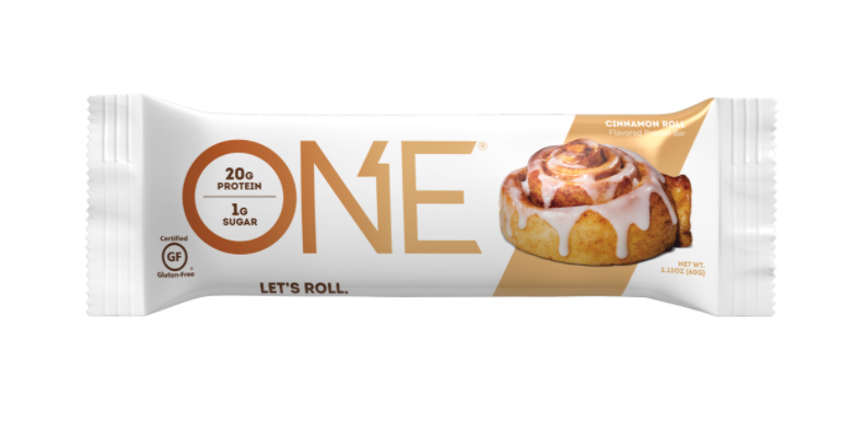 ONE Bar Cinnamon Roll