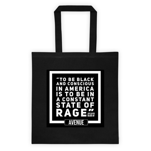 BALDWIN RAGE Tote Bag