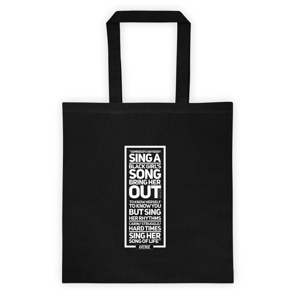 BLACK GIRL SONG Tote