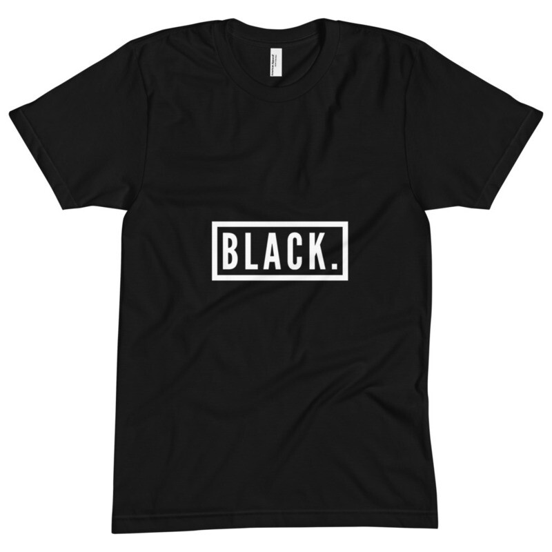 BLACK box. Unisex Crew Neck Tee