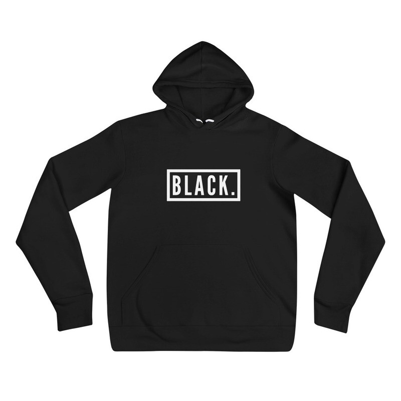 BLACK box. Unisex Fleece Hoodie