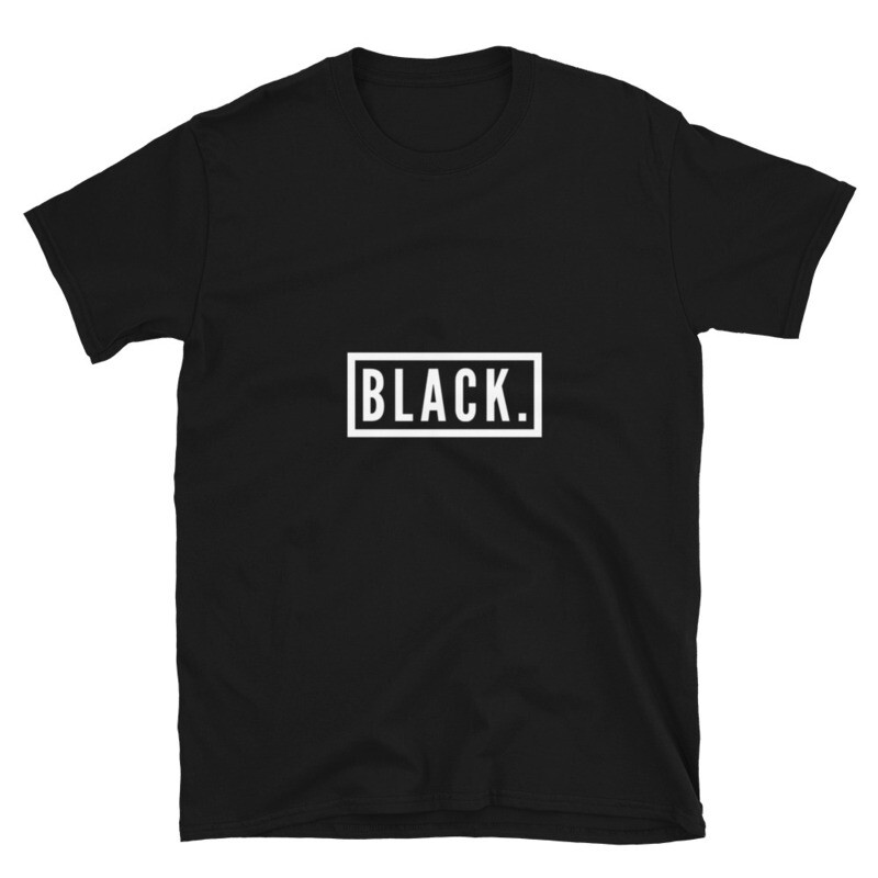 BLACK box Short-Sleeve Unisex Tee