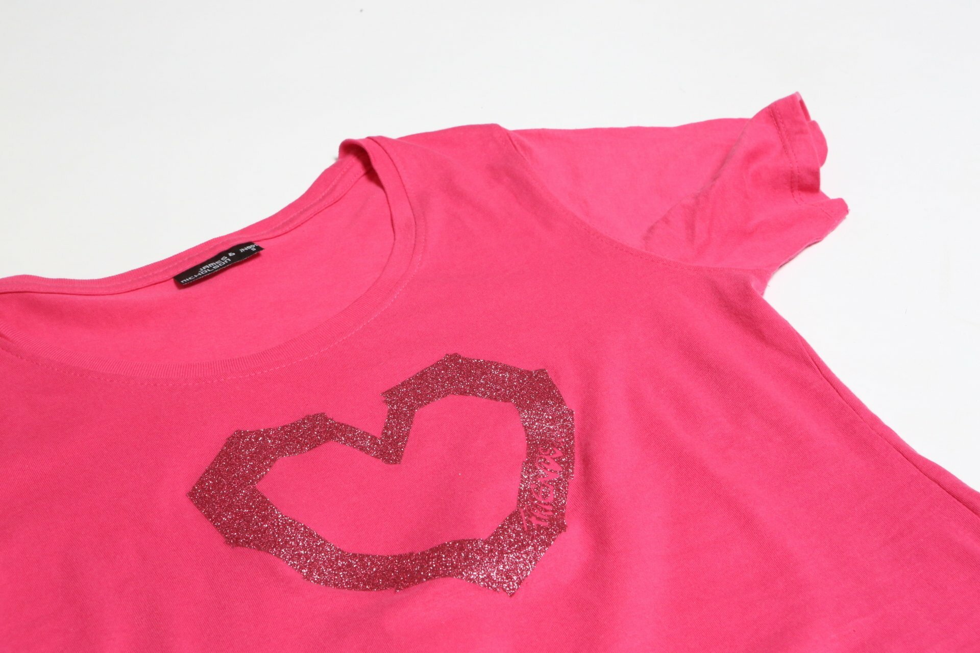 Damen-Shirt Pink mit Aufdruck 