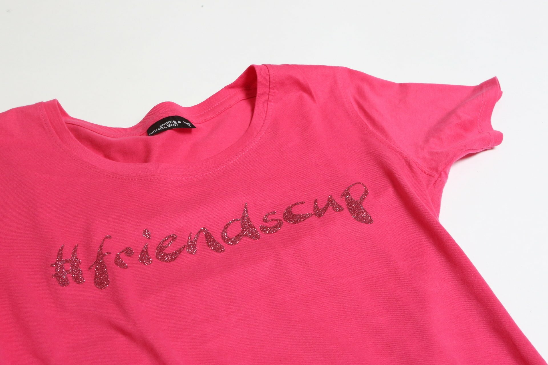 Damen-Shirt Pink mit Aufdruck 