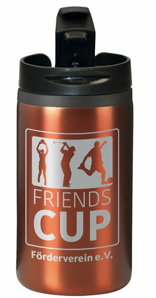 Thermobecher FRIENDS CUP in verschiedenen Farben, Farbe: Exklusiv GOLD