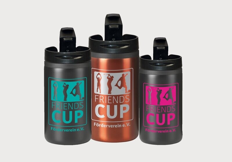 Thermobecher FRIENDS CUP in verschiedenen Farben Thermobecher FRIENDS CUP in verschiedenen Farben