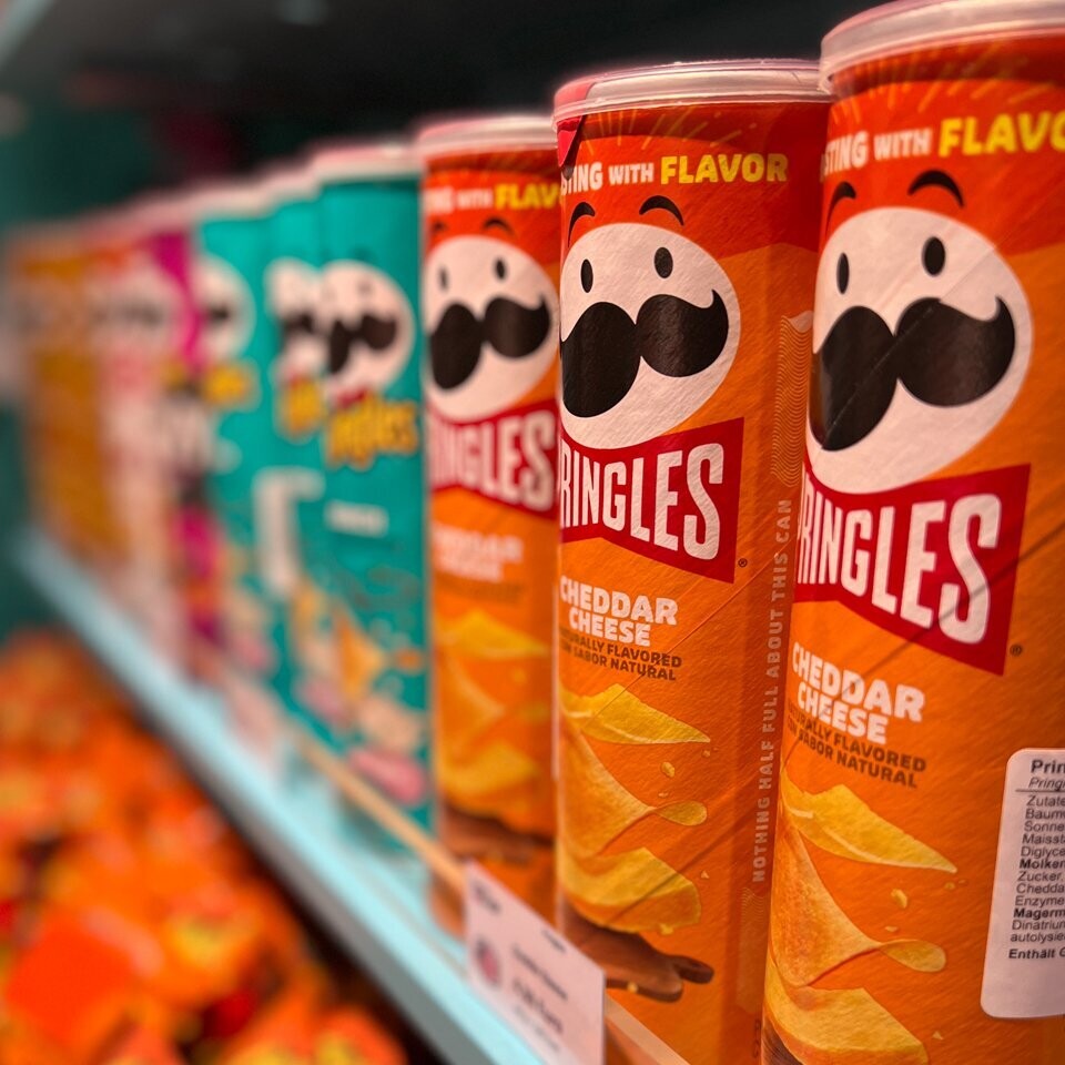 Pringles verschiedene Sorten