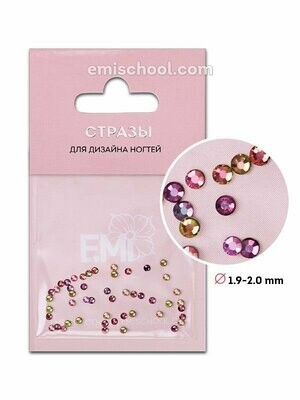 Rhinestones Chameleon #6, 50 pcs