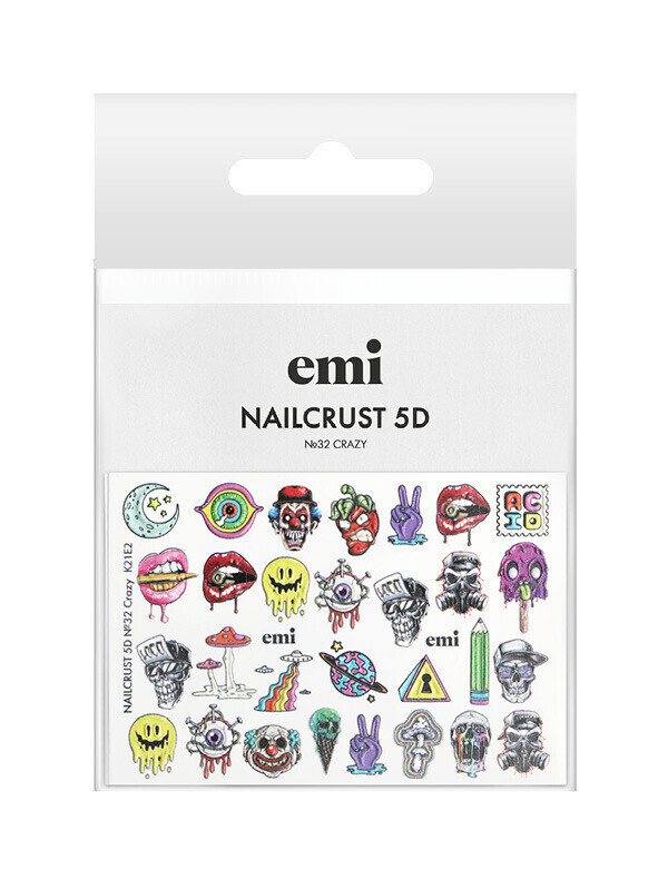 NAILCRUST 5D #32 Crazy