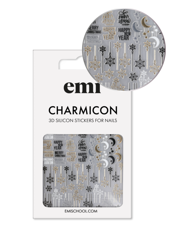 Charmicon 3D Silicone Stickers No. 199 Christmas Night