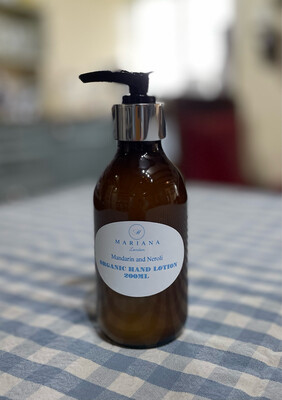 Sweet Orange and Patchouli Organic Hand Lotion (200ml)