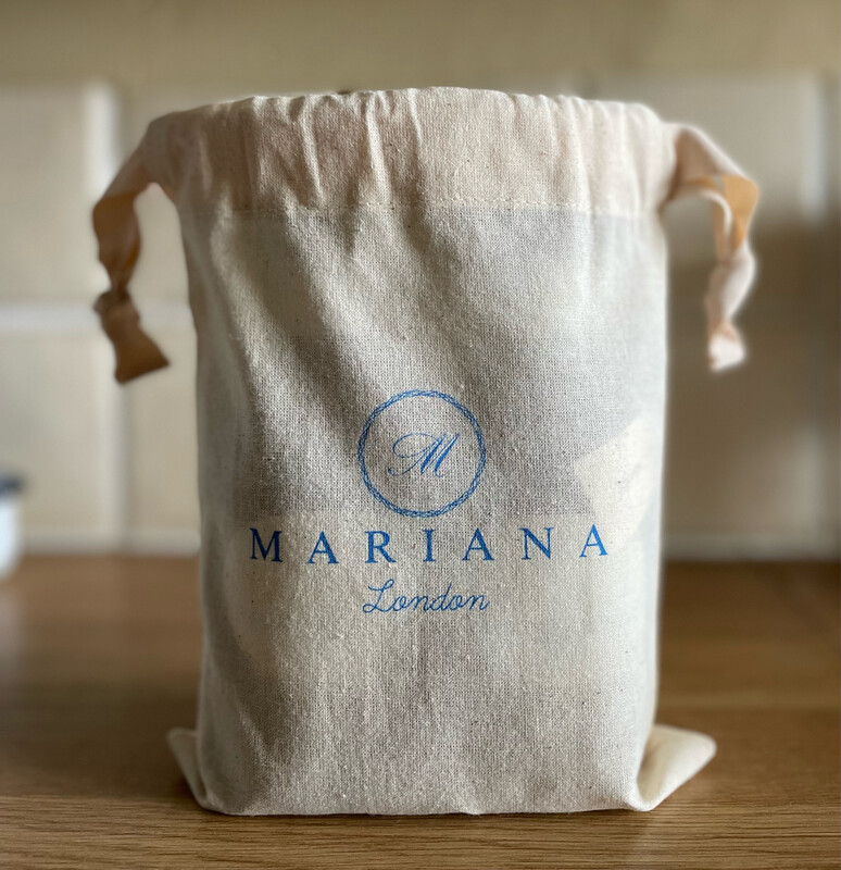 MARIANA London Cotton Drawstring Gift Bag