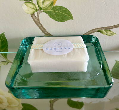 RECYCLED GLASS SOAP DISHES