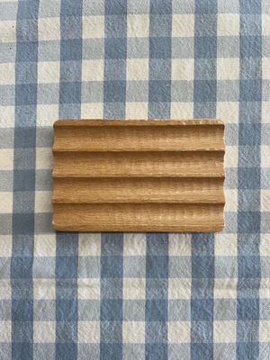 Hemu Wood Soap Dish