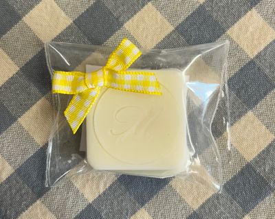 Lemongrass and Peppermint Mini Soap (approx 20g)