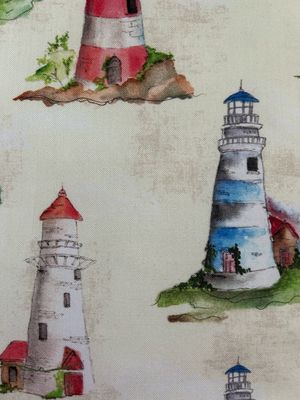 Lighthouses Wash Bag (Handmade By Mariana)