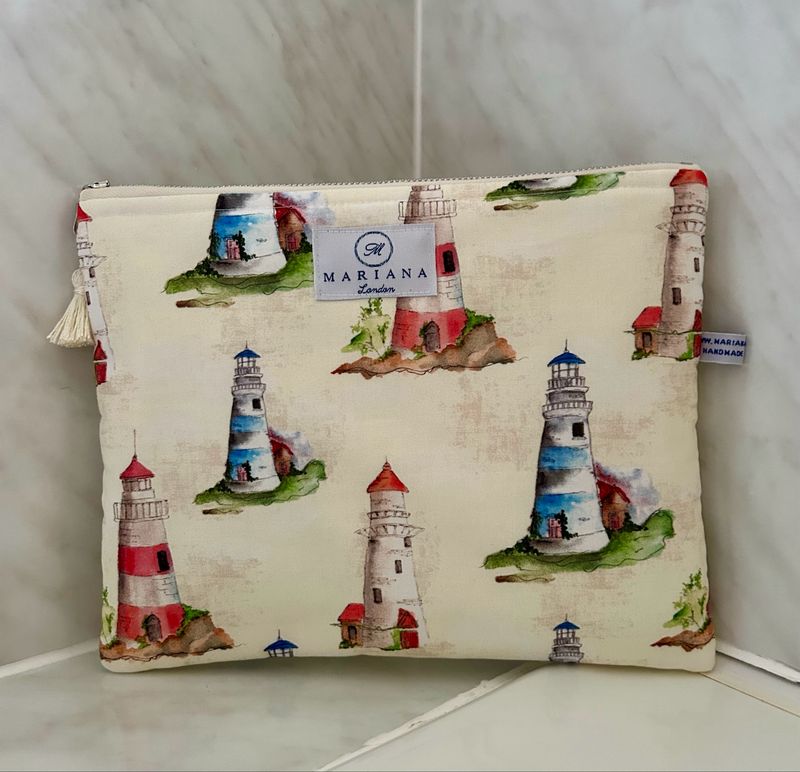 Lighthouses Wash Bag
