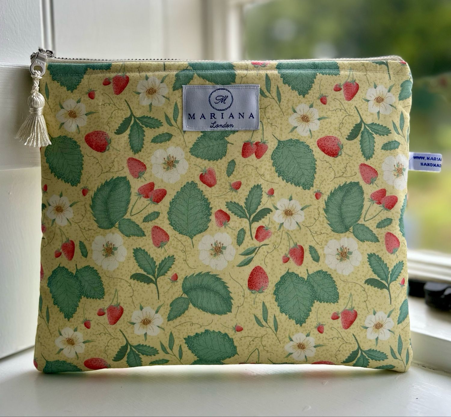 Wild Strawberries Wash Bag