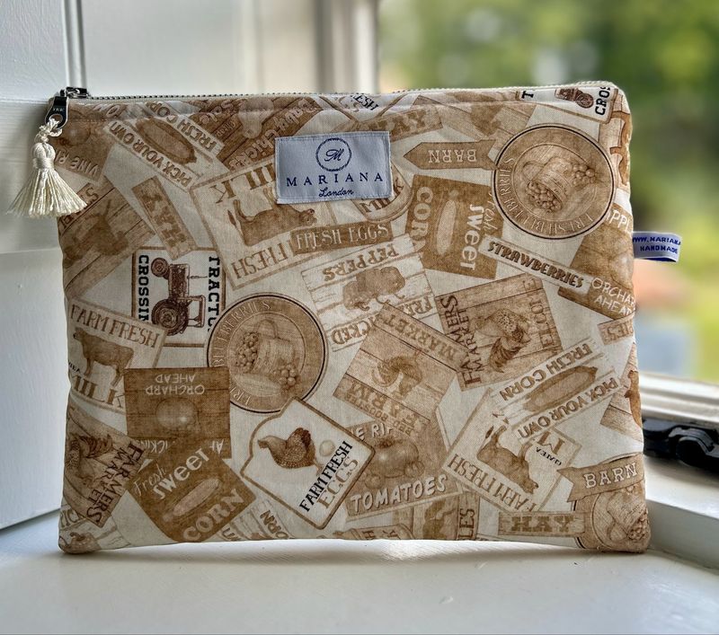Farmers Market Wash Bag