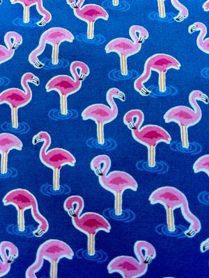 Flamingos Wash Bag (Handmade By Mariana)