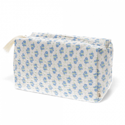 Cornflowers Quilted Wash Bag