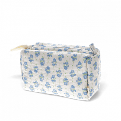 Cornflowers Quilted Makeup Bag
