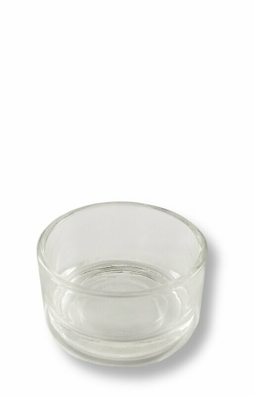 Coupelle protectrice en verre