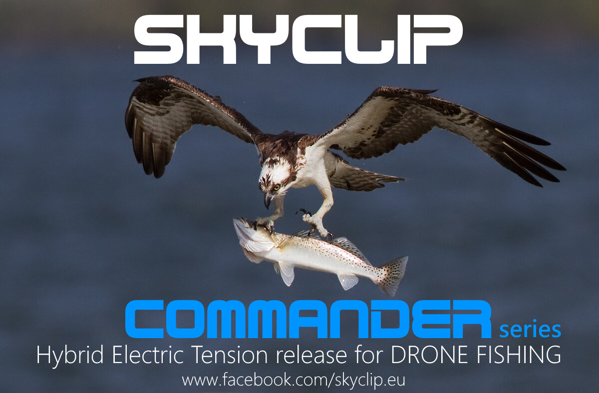SkyClip Commander for Mavic AIR 2 - AIR 2 S Hybrid Electronic-Tension Release