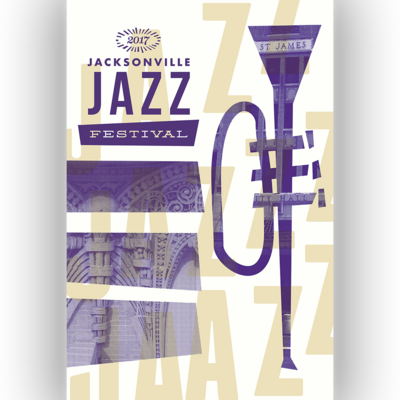 2017 Jax Jazz Fest Poster