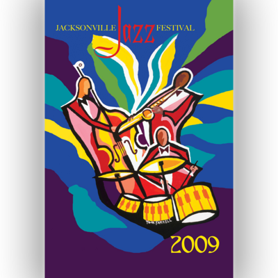 2009 Jax Jazz Fest Poster