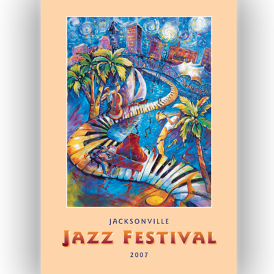 2007 Jax Jazz Fest Poster