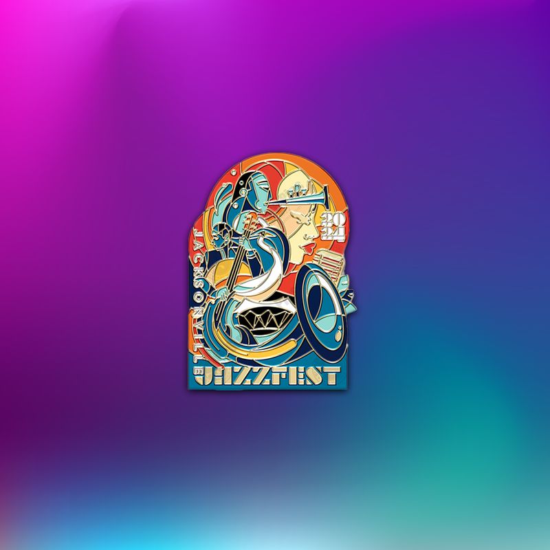2024 Commemorative Poster Lapel Pin