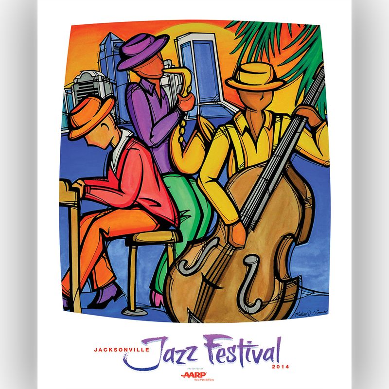2014 Jax Jazz Fest Poster