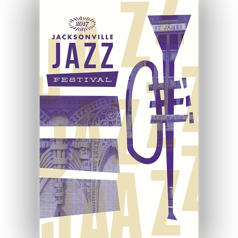 2017 Jax Jazz Fest Poster