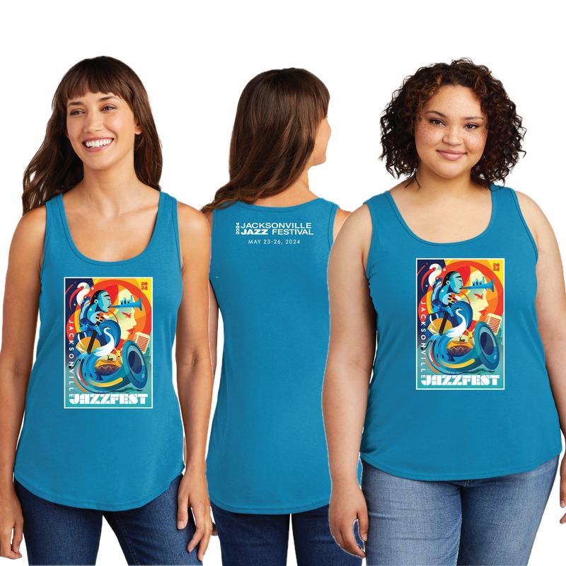 2024 Women's Commemorative Poster Tank Top