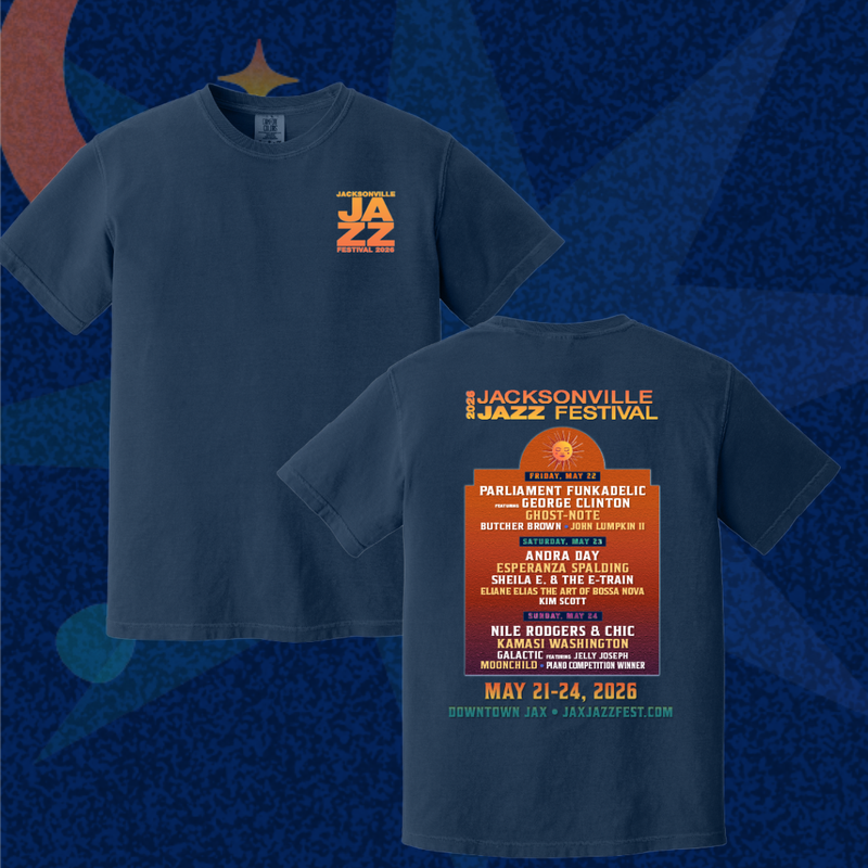 2026 Lineup T-Shirt - Navy