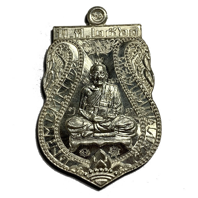 Rian Sema Run Raek La Sangkharn Code #18 2561 BE Solid Silver Hand Inscriptions Only 19 Made Luang Por Payungk