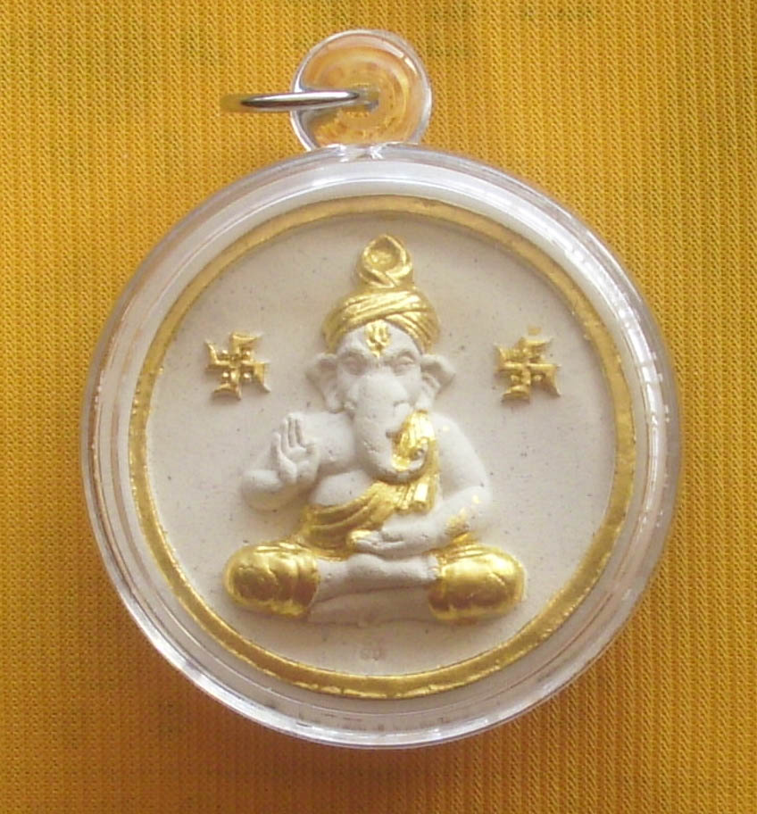 Pra Pikanes - Ganesha Deity on the rear face