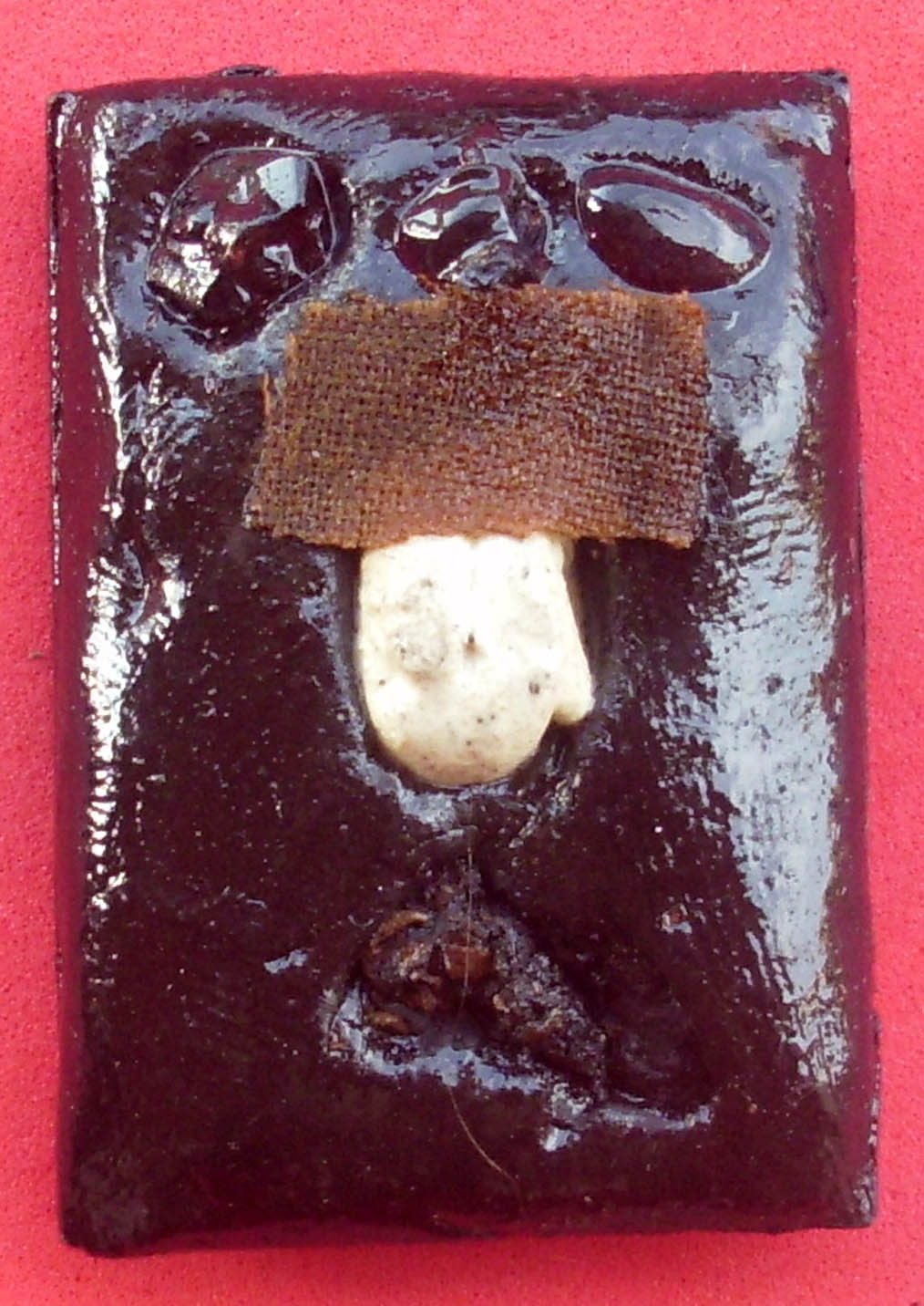 Cameo Locket Luang Phu Hmun - 'Run Boromajarn 5 Paen Din' - 109 years birthday edition - Wat Ban Jan