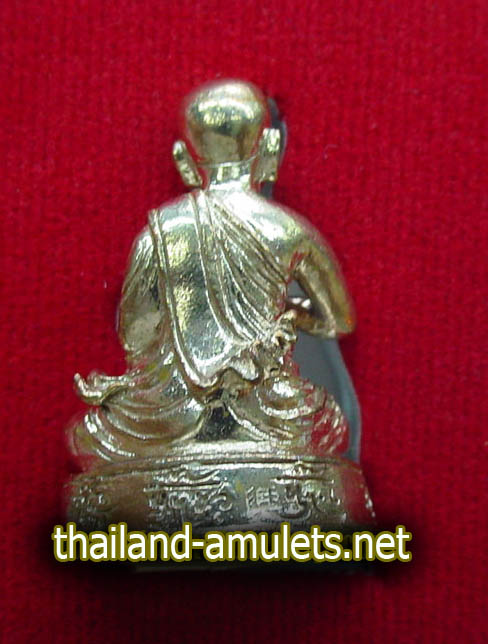 Pra Sivali Jok Badtr (Sivali Arahant eating from almsbowl) - Nuea Nava Loha Gae Ngern (nine sacred metals with high content of pure silver) - Run Wai Kroo 2554 BE - Kroo Ba Krisana Intawano
