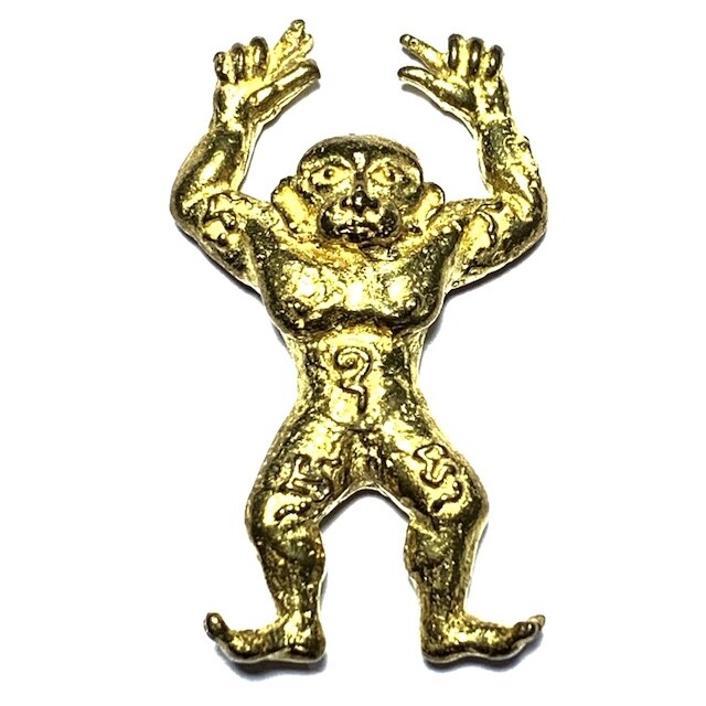 Dam Der Daeng Gere Kong Grapan Chadtri Loi Ongk Statuette Luang Pi Ya Wat Bang Pra